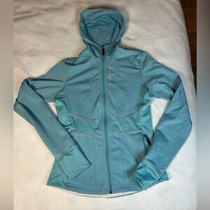 Brooks Full Zip Jacket Equilibrium Tech w/ thumb hole, reflective accents & hood